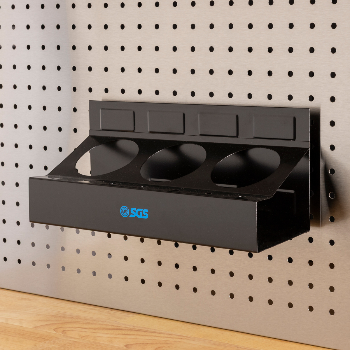 SGS 4 Piece Magnetic Tool Chest Accessory Set - 2x Tool Trays, Spray Can Holder & Paper Towel Holder